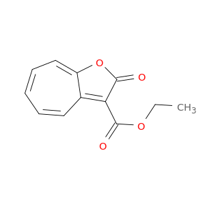 2H-Cyclohepta[b]furan-3-carboxylic acid, 2-oxo-, ethyl ester
