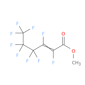 2-Hexenoic acid, 2,3,4,4,5,5,6,6,6-nonafluoro-, methyl ester