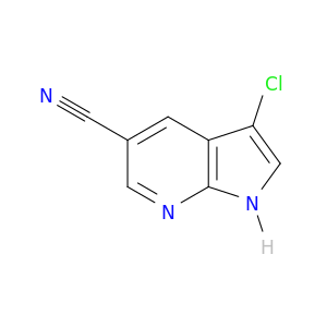 3-Chloro-1H-pyrrolo[2,3-b]pyridine-5-carbonitrile