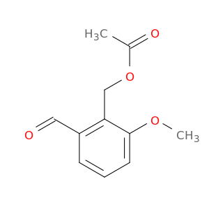 Benzaldehyde, 2-[(acetyloxy)methyl]-3-methoxy-