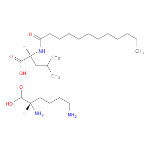 L-Lysine, compd. with N-(1-oxododecyl)-L-leucine