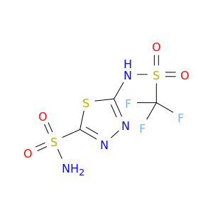 1,3,4-Thiadiazole-2-sulfonamide, 5-[[(trifluoromethyl)sulfonyl]amino]-