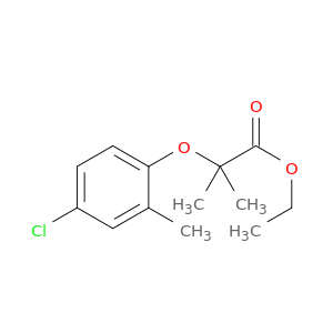 乙基2-(4-氯-2-甲基苯氧基)-2-甲基丙二酸盐