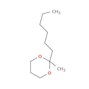 1,3-Dioxane, 2-hexyl-2-methyl-