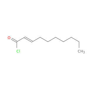 2-Decenoyl chloride, (2E)-