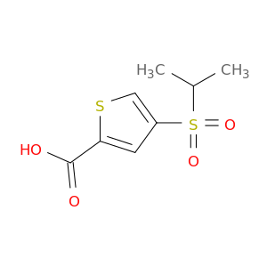 4-异丙基磺酰基噻吩-2-羧酸