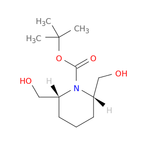 TERT-BUTYL (2S,6R)-2,6-BIS(HYDROXYMETHYL)PIPERIDINECARBOXYLATE