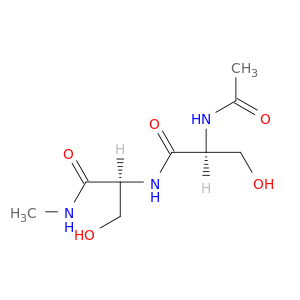 L-Serinamide, N-acetyl-L-seryl-N-methyl-
