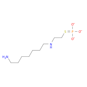 Ethanethiol,2-[(7-aminoheptyl)amino]-, dihydrogen phosphate (ester) (9CI)