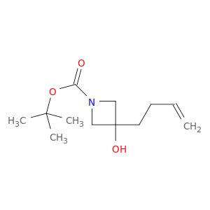 叔-丁基 3-(丁-3-烯-1-基)-3-羟基吖丁啶-1-甲酸基酯