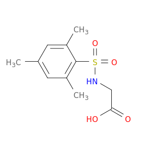 2-(2,4,6-三甲基苯磺酰氨基)乙酸