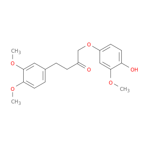 2-Butanone, 4-(3,4-dimethoxyphenyl)-1-(4-hydroxy-3-methoxyphenoxy)-