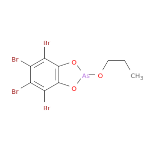1,3,2-Benzodioxarsole, 4,5,6,7-tetrabromo-2-propoxy-