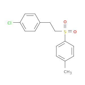 Benzene, 1-chloro-4-[2-[(4-methylphenyl)sulfonyl]ethyl]-
