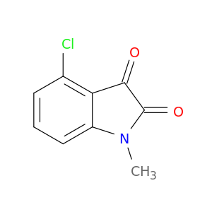 1H-Indole-2,3-dione, 4-chloro-1-methyl-