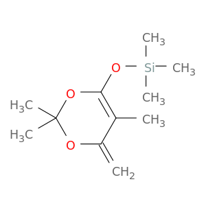 Silane, trimethyl[(2,2,5-trimethyl-4-methylene-4H-1,3-dioxin-6-yl)oxy]-