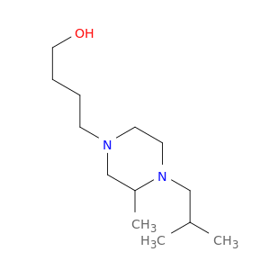 1-Piperazinebutanol,3-methyl-4-(2-methylpropyl)-