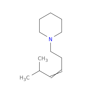 Piperidine, 1-(5-methyl-3-hexenyl)-