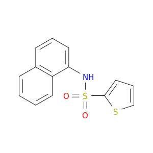 2-Thiophenesulfonamide, N-1-naphthalenyl-