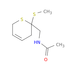乙酰胺,N-[3,6-二氢-2-(甲基)-2H-硫嘧啶-2-基]甲基]-