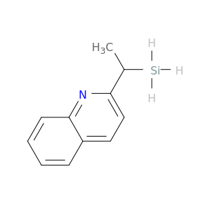 Quinoline, 2-(1-silylethyl)-