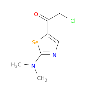 Ethanone, 2-chloro-1-[2-(dimethylamino)-5-selenazolyl]-