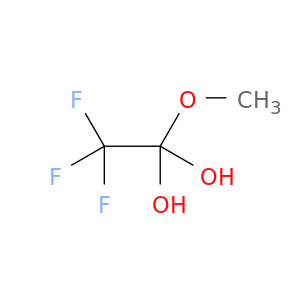 1,1-Ethanediol, 2,2,2-trifluoro-1-methoxy-
