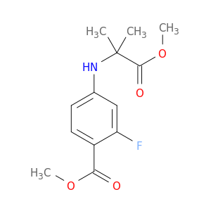 2-氟-4-[(1-甲氧基-2-甲基-1-氧代-2-丙基)氨基]苯甲酸甲酯