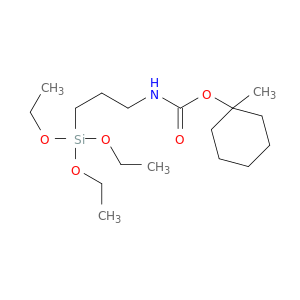 Carbamic acid, [3-(triethoxysilyl)propyl]-, 1-methylcyclohexyl ester