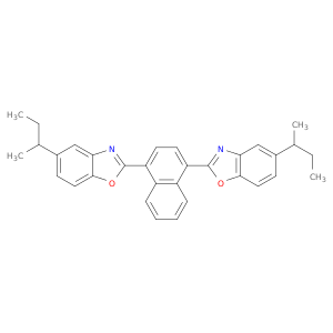 Benzoxazole, 2,2'-(1,4-naphthalenediyl)bis[5-(1-methylpropyl)-