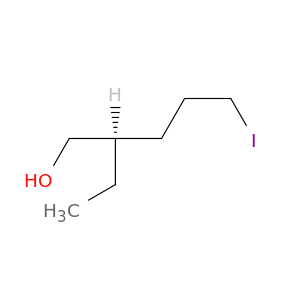 1-Pentanol, 2-ethyl-5-iodo-, (2R)-