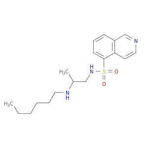 5-Isoquinolinesulfonamide, N-[2-(hexylamino)propyl]-