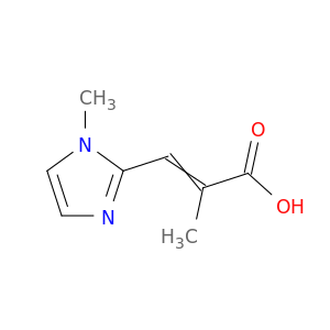 2-Propenoic acid,2-methyl-3-(1-methyl-1H-imidazol-2-yl)-