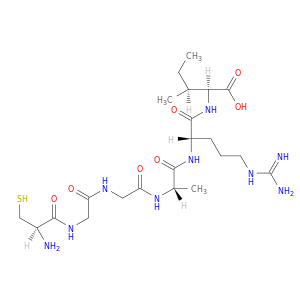 L-Isoleucine, L-cysteinylglycylglycyl-L-alanyl-L-arginyl-