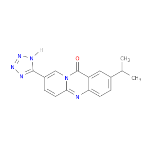 2-(ISOPROPYL)-8-(1H-TETRAZOL-5-YL)-11H-PYRIDO[2,1-B]QUINAZOLIN-11-ONE