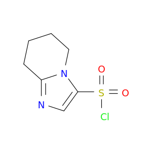 5H,6H,7H,8H-Imidazo[1,2-a]pyridine-3-sulfonyl Chloride (~85%)