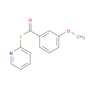 Benzenecarbothioic acid, 3-methoxy-, S-2-pyridinyl ester