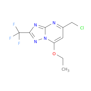 5-(氯甲基)-7-乙氧基-2-(三氟甲基)[1,2,4]三唑唑[1,5-A]嘧啶