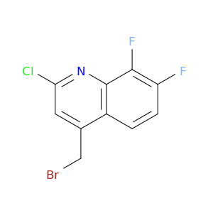 4-(bromomethyl)-2-chloro-7,8-difluoroquinoline
