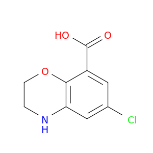 6-氯-3,4-二氢-2H-苯并[b][1,4]噁嗪-8-羧酸