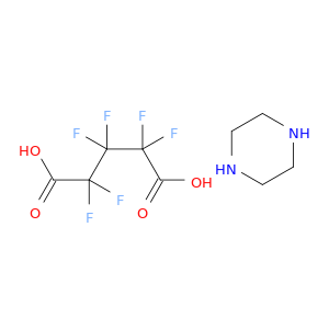 hexafluoropentanedioic acid- piperazine(1:1)