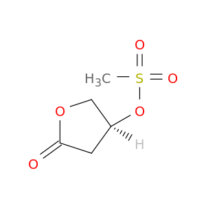 2(3H)-Furanone, dihydro-4-[(methylsulfonyl)oxy]-, (4S)-