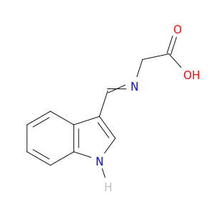 Glycine, N-(1H-indol-3-ylmethylene)-