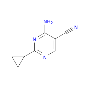 4-amino-2-cyclopropylpyrimidine-5-carbonitrile