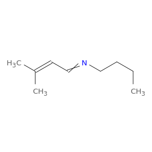 1-Butanamine, N-(3-methyl-2-butenylidene)-