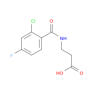 3-[(2-Chloro-4-fluorophenyl)formamido]propanoic Acid