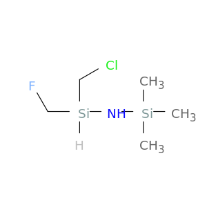 Silanamine, 1-(chloromethyl)-1-fluoro-1-methyl-N-(trimethylsilyl)-