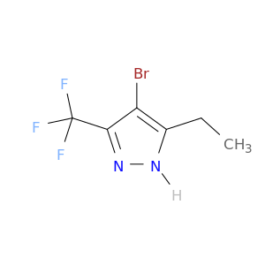 4-溴-3-乙基-5-三氟甲基-1H-吡唑
