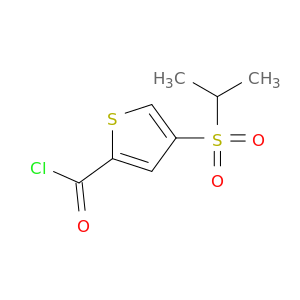 4-(ISOPROPYLSULFONYL)THIOPHENE-2-CARBONYL CHLORIDE