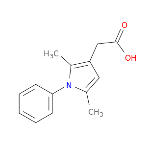 2-(2,5-Dimethyl-1-phenyl-1H-pyrrol-3-yl)acetic acid